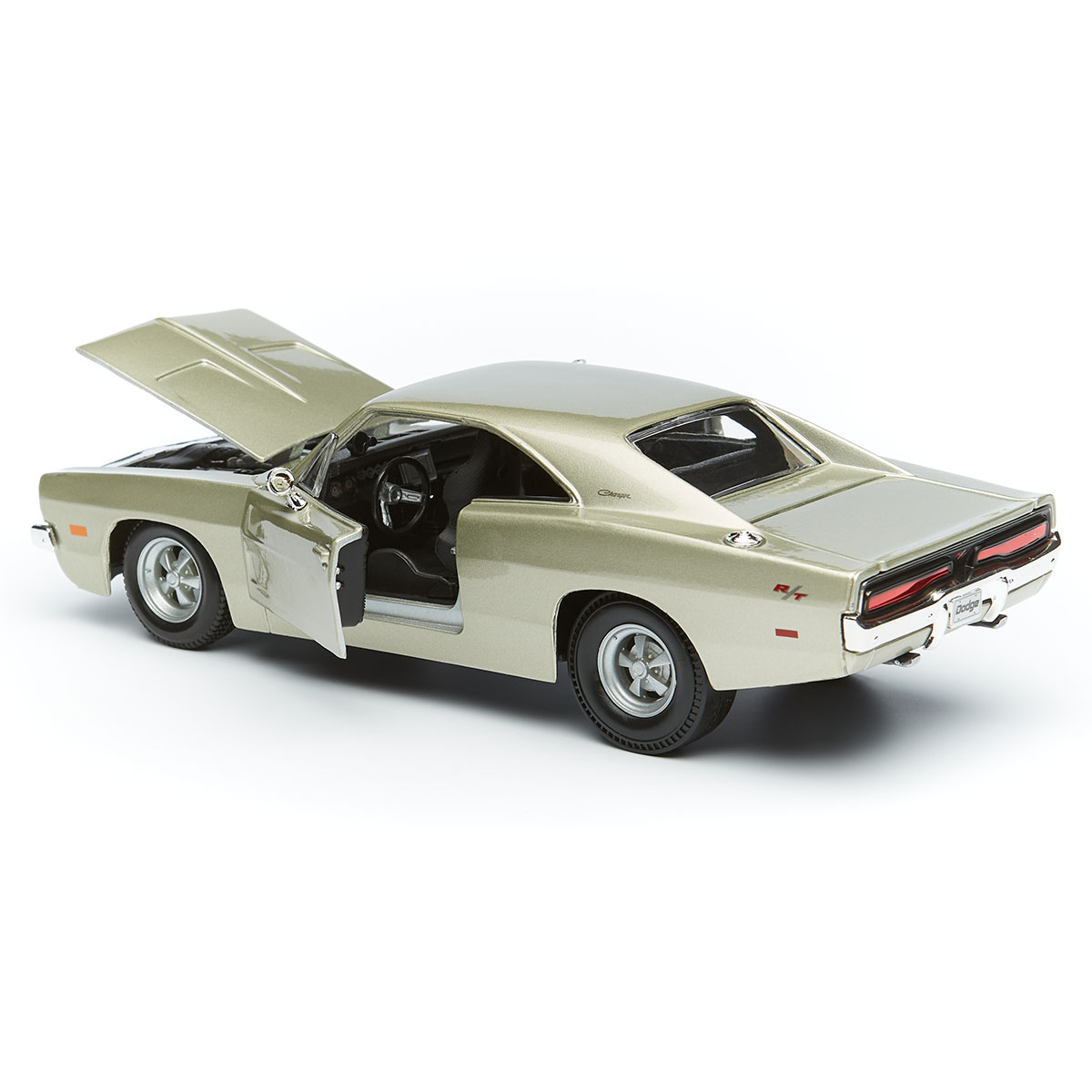 Maisto 1/25 1969 Dodge Charger R/T Model Araba Gümüş