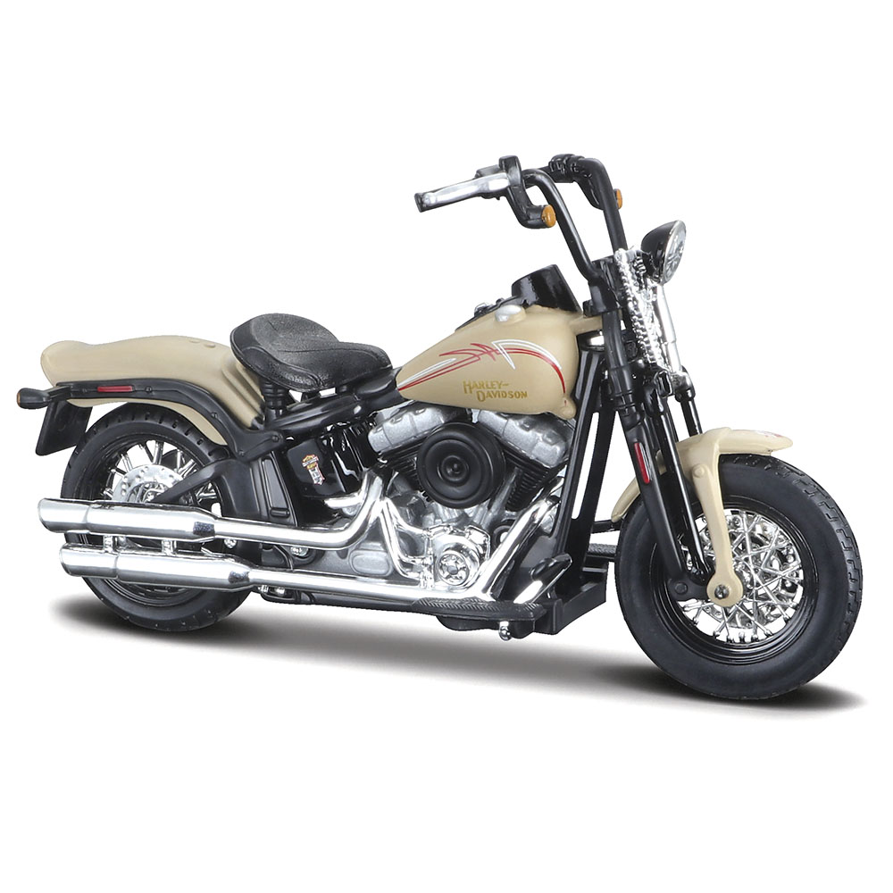 Maisto Harley Davidson 2008 FLSTSB Cross Bones 1:18 Model Motorsi