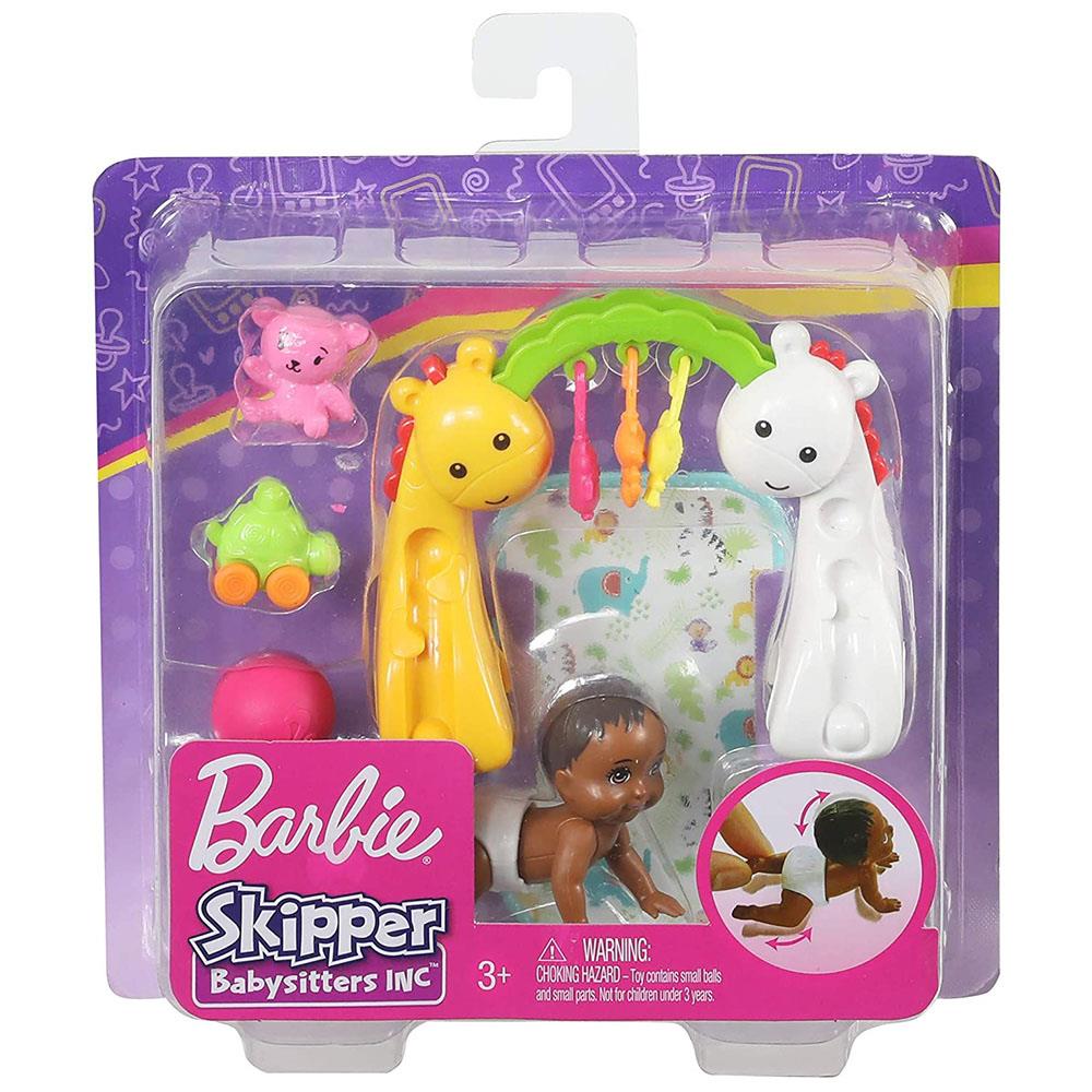 Barbie Bebek Bakıcısı Özellikli Minik Bebekler - Emekleme ve Oyun