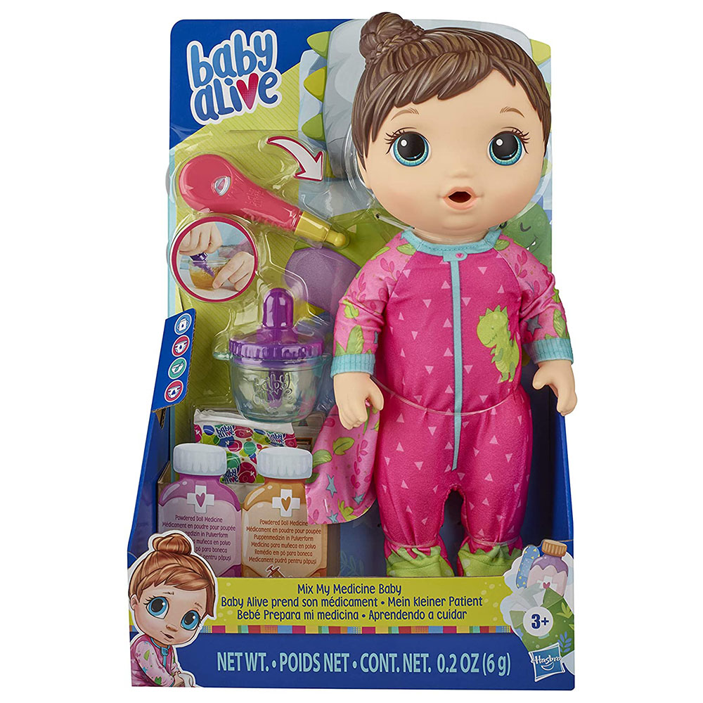 Baby Alive Bebeğim Hasta Oldu Kumral