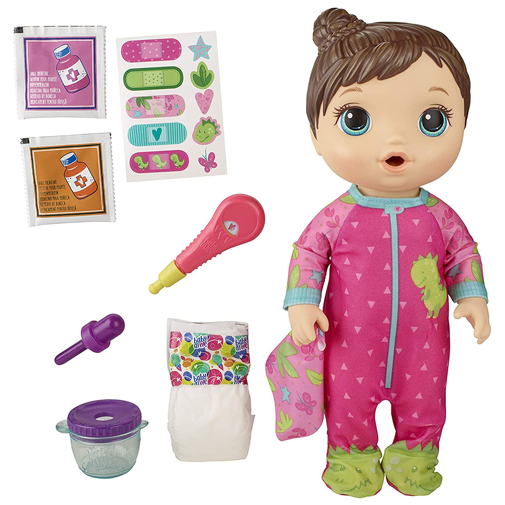 Baby Alive Bebeğim Hasta Oldu Kumral
