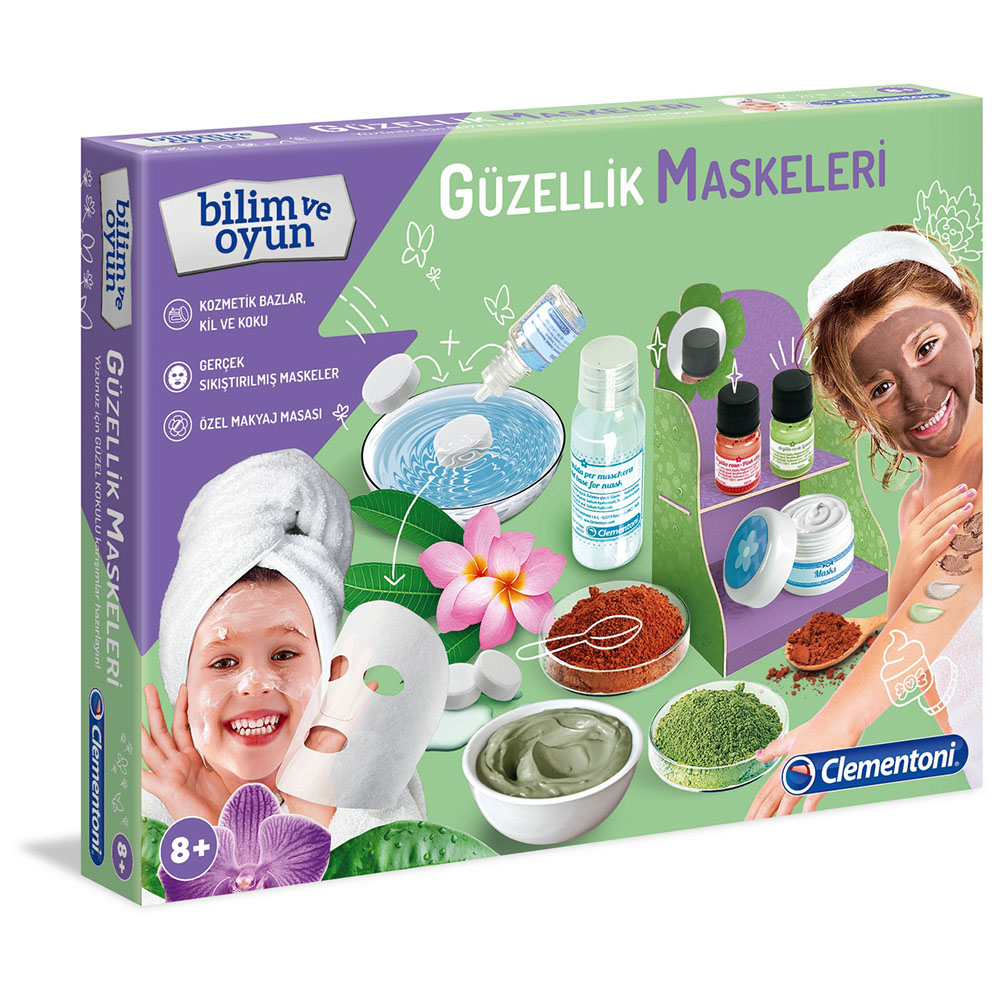 Clementoni Bilim ve Oyun - Güzellik Maskeleri