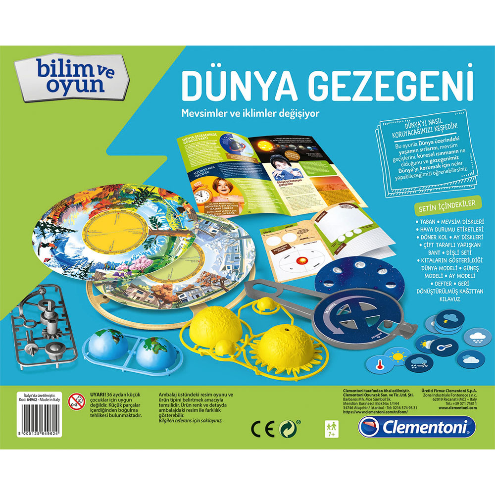 Clementoni Bilim ve Oyun - Dünya Gezegeni