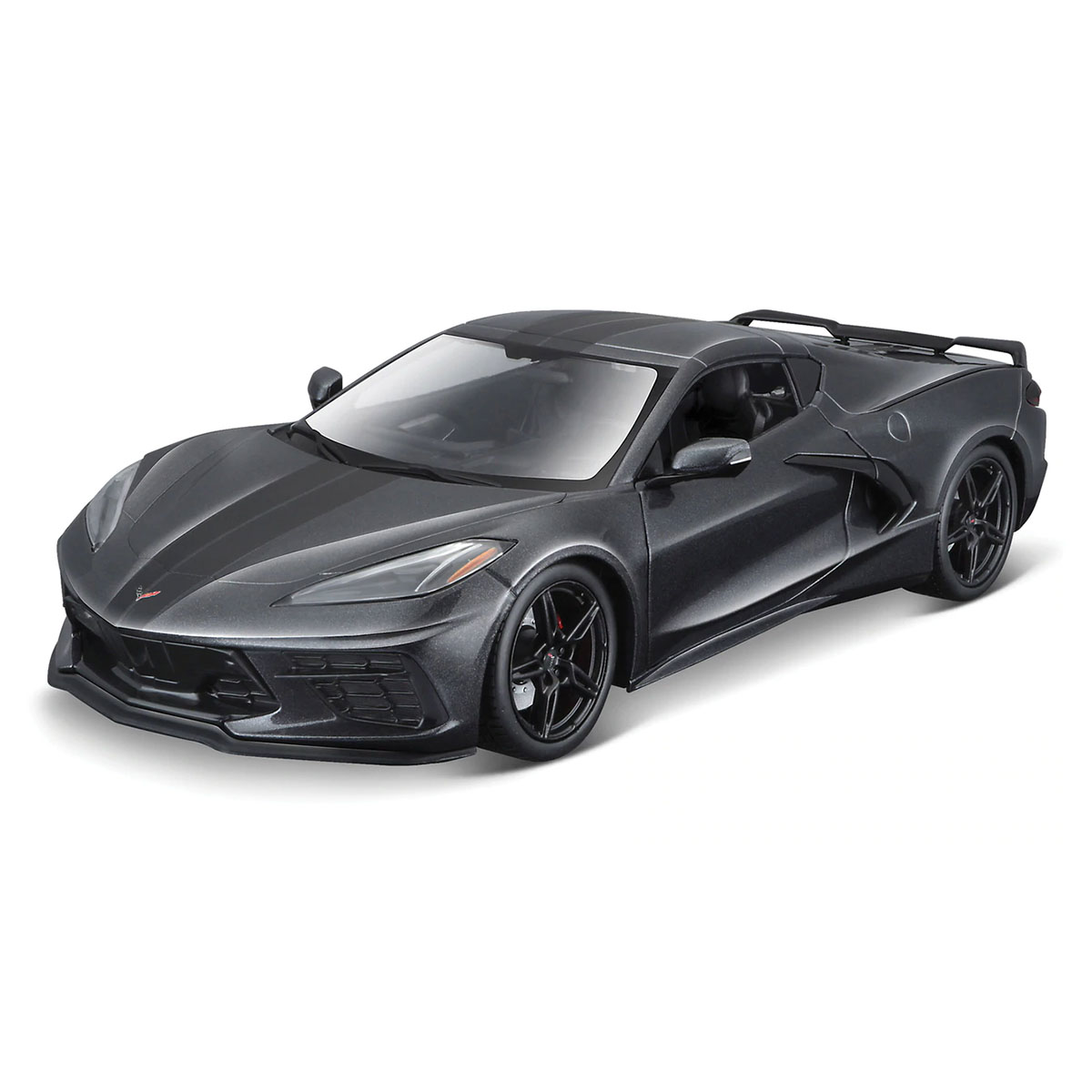 Maisto 1/18 2020 Chevrolet Corvette Stingray Model Araba Gri