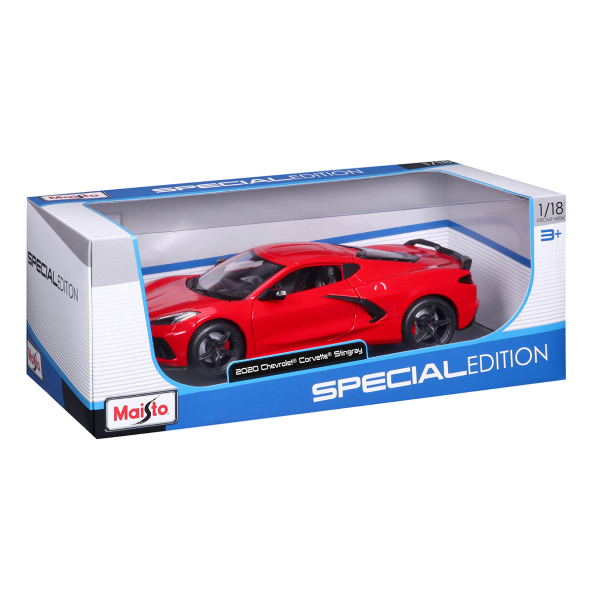 Maisto 1/18 2020 Chevrolet Corvette Stingray Model Araba Kırmızı