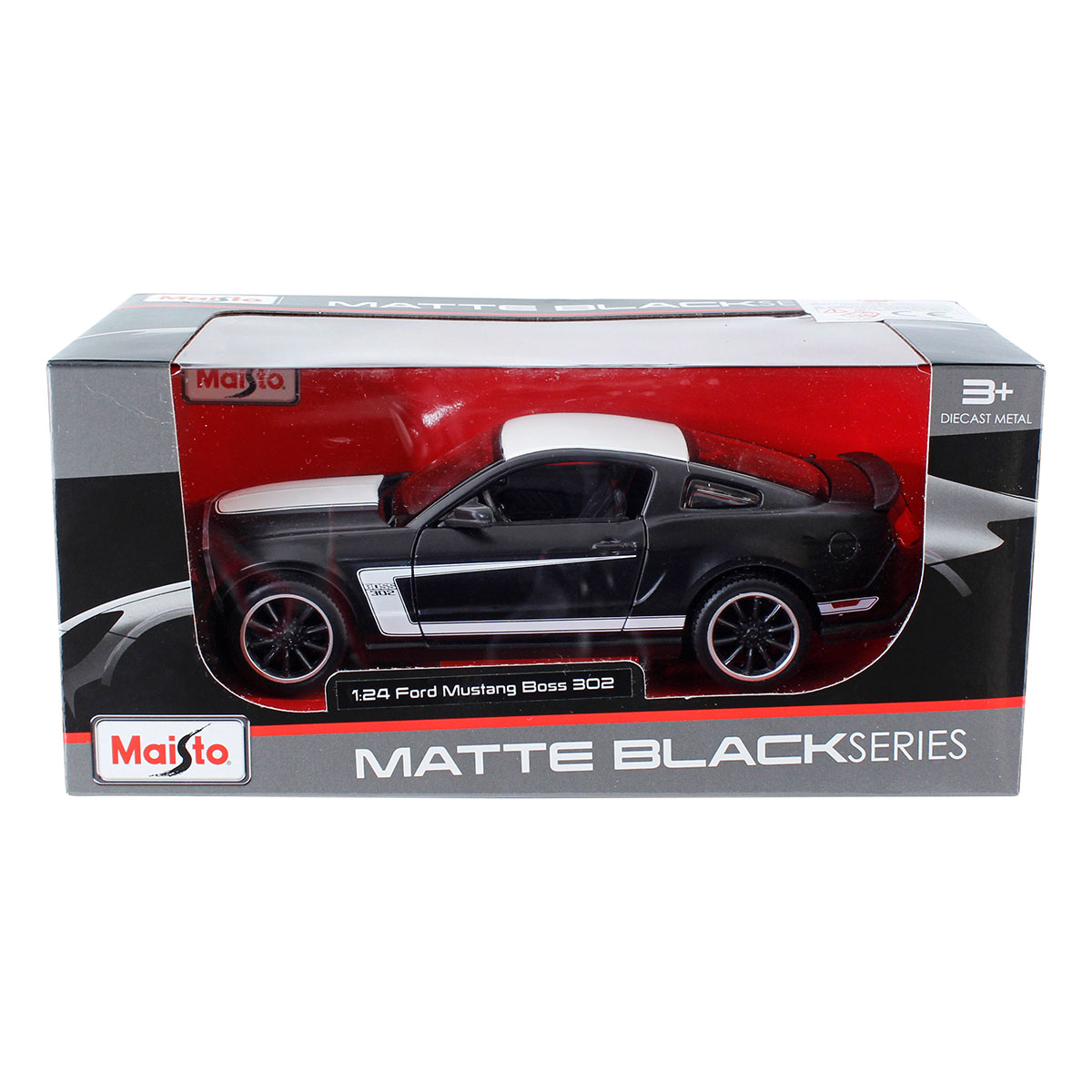 Maisto 1/24 Ford Mustang Boss 302 Siyah
