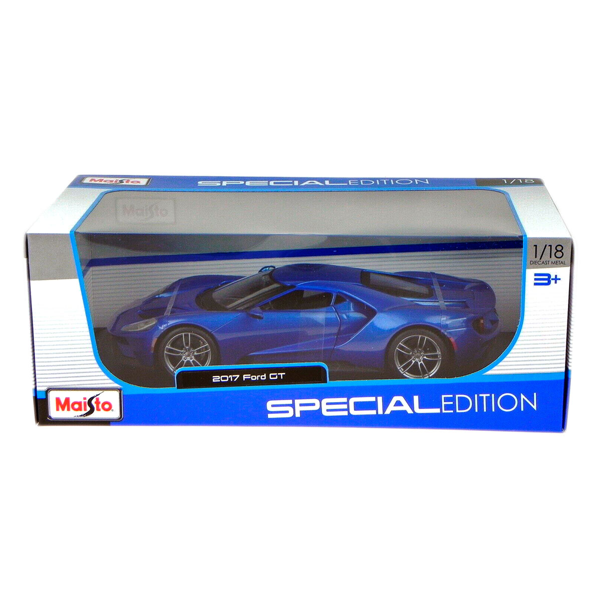 Maisto 1/18 2017 Ford GT Mavi