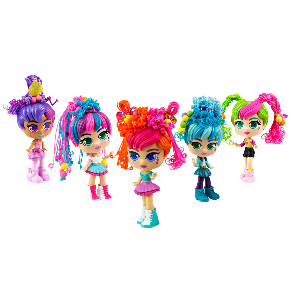 Silverlit Curli Girls Bebek ve Hayvan 2'li Set - Adeli ve Fiji