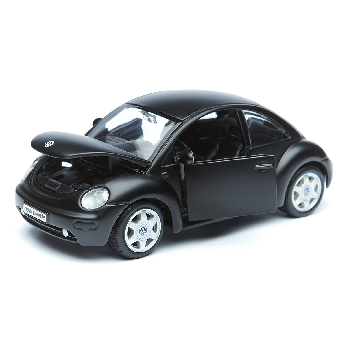 Maisto 1:25 Volkswagen New Beetle Matte Black