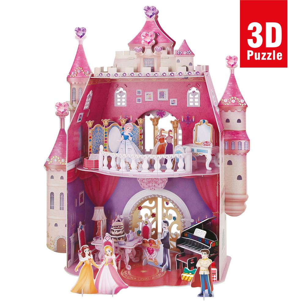 Cubic Fun Prenses Doğumgünü Şatosu 3D Puzzle