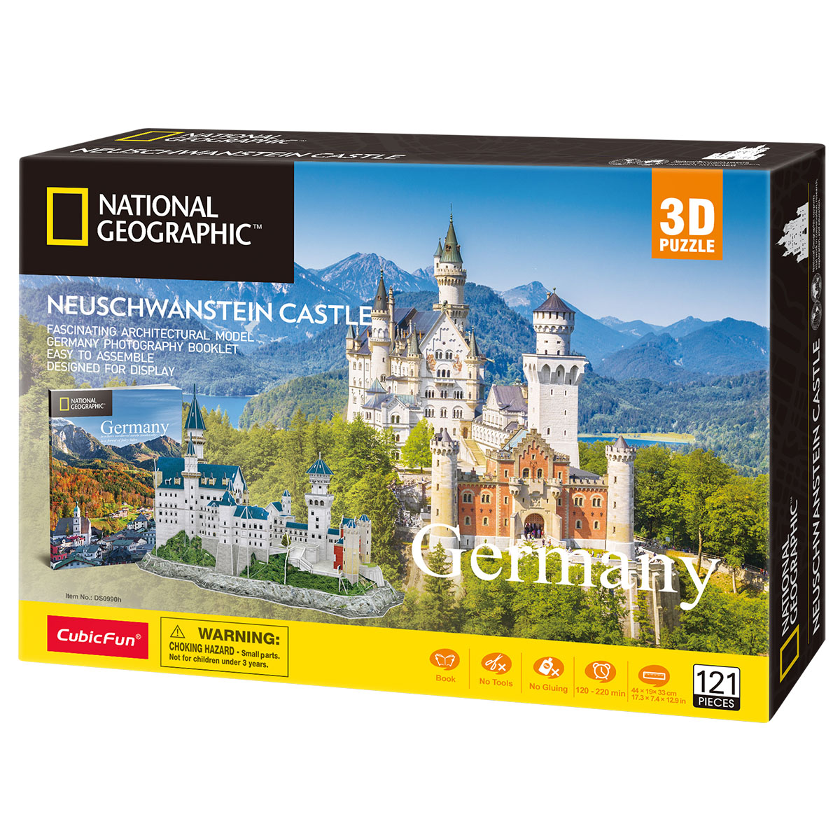 Cubic Fun National Geographic Serisi Neuschwanstein Kalesi 3D Puz
