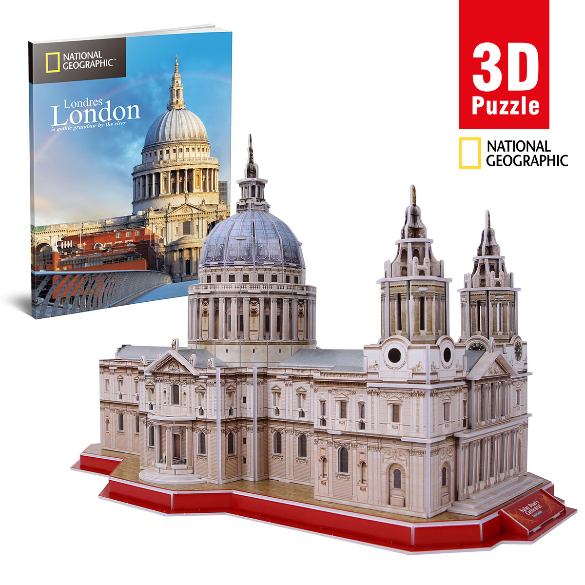 Cubic Fun National Geographic Serisi Aziz Paul Katedrali 3D Puzzl