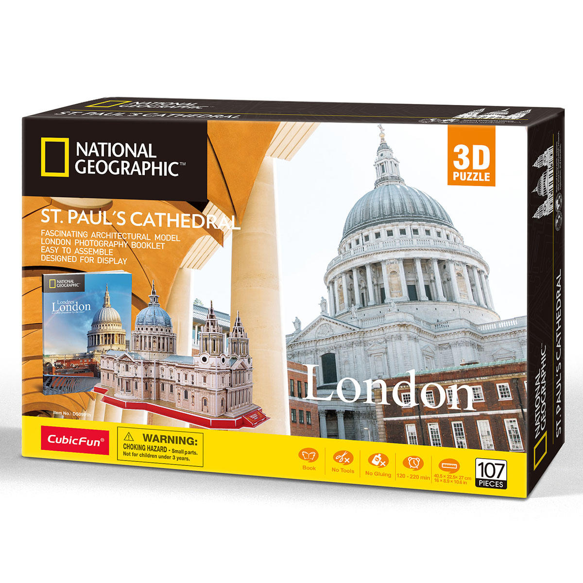 Cubic Fun National Geographic Serisi Aziz Paul Katedrali 3D Puzzl