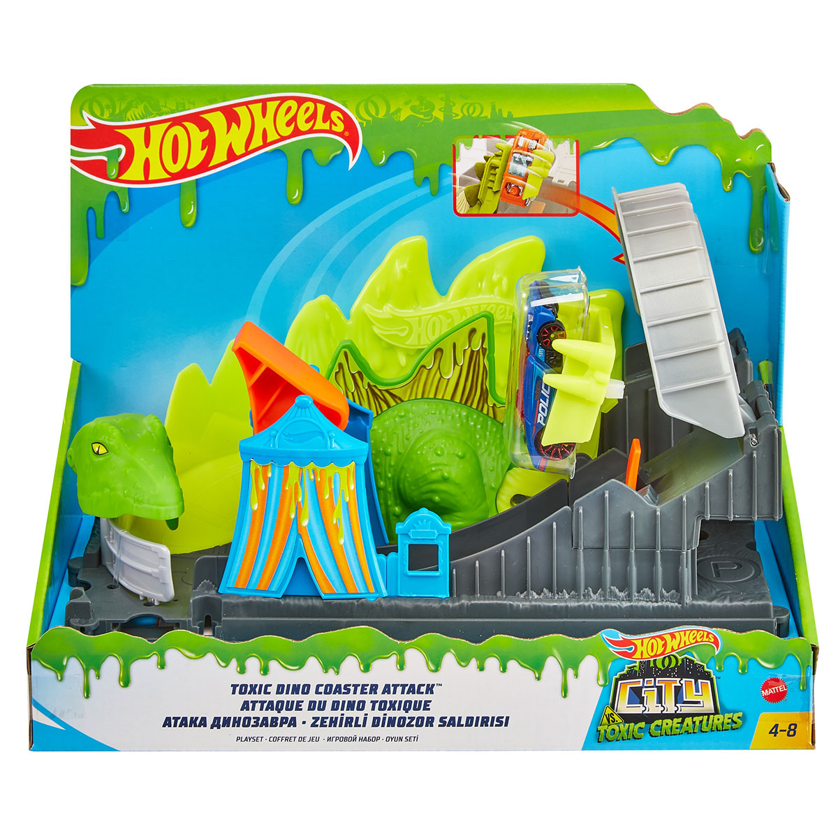Oyun SetleriHot WheelsMAT/GTT682201992000728Hot Wheels Zehirli