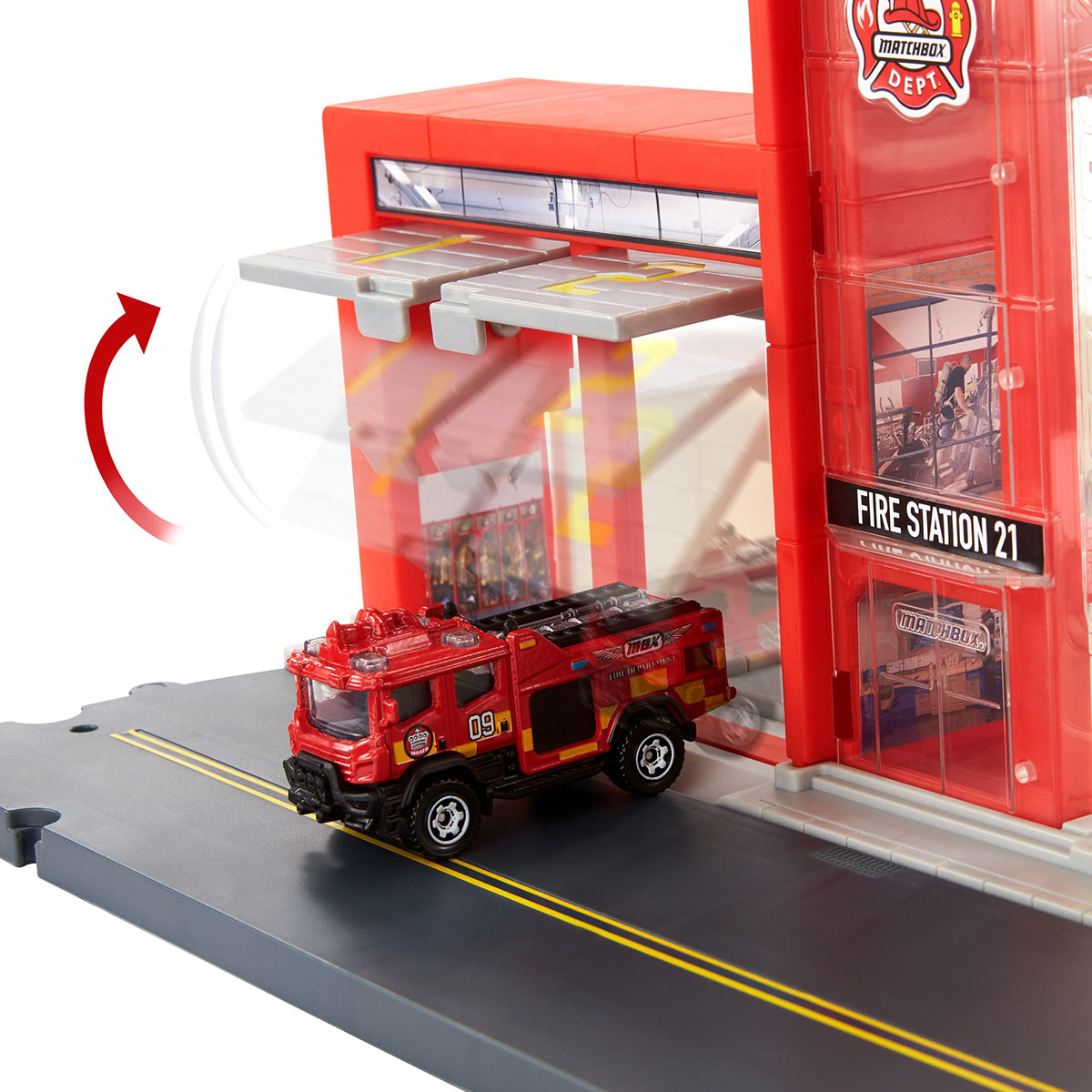 Matchbox Aksiyon Sürücüleri İtfaiye Kurtarma Ekibi Oyun Seti