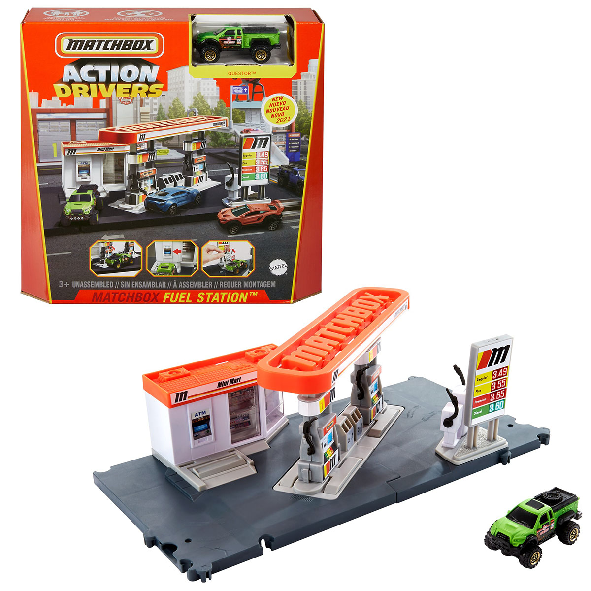 Matchbox Aksiyon Sürücüleri Oyun Seti GVY84