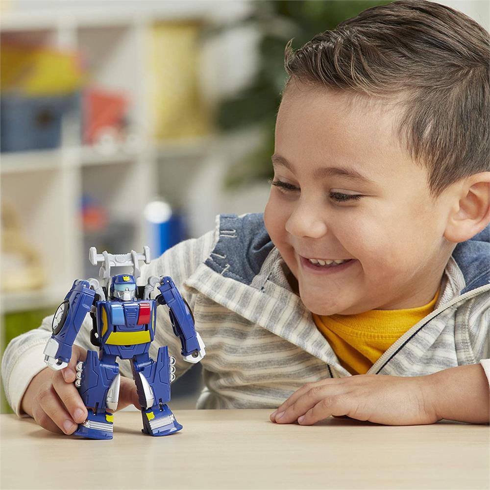Transformers Rescue Bots Academy Chase The Police-Bot Figür
