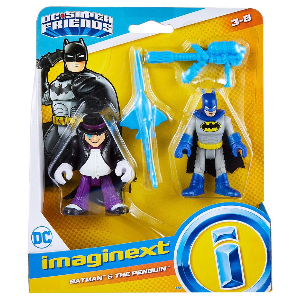 Imaginext DC Super Friends Batman ve The Penguin Figür