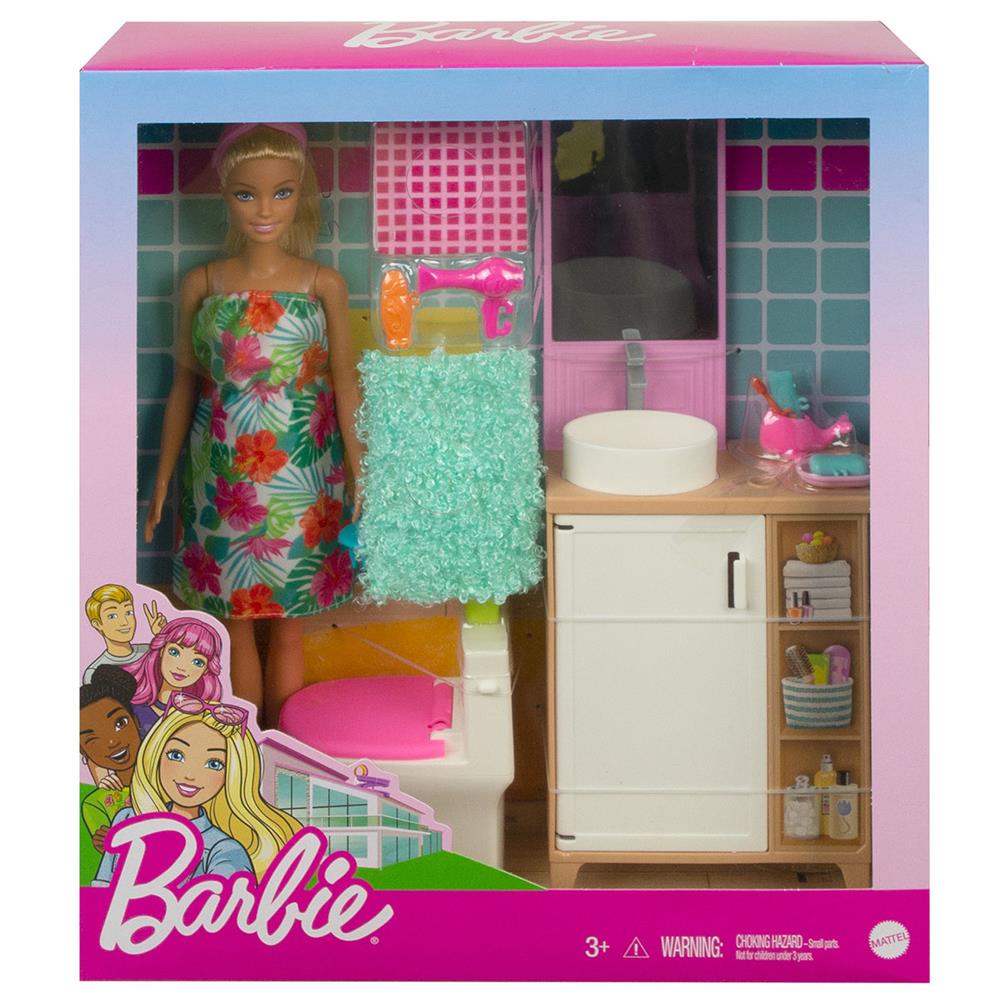 Barbie Bebek ve Oda Oyun Setleri GRG87
