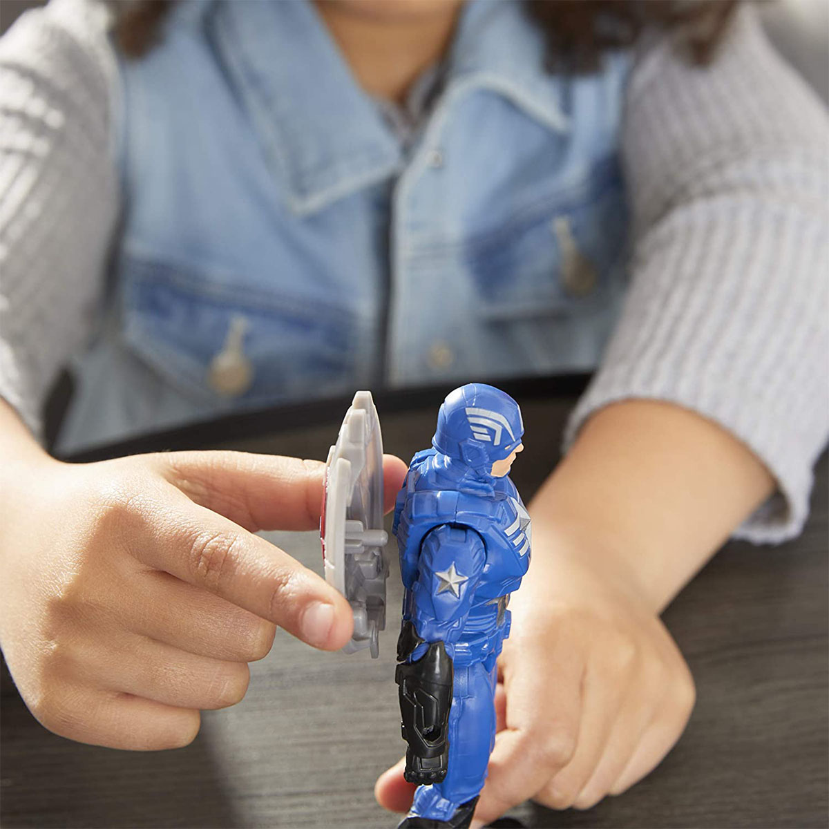 Avengers Mech Strike Figürler - Captain America