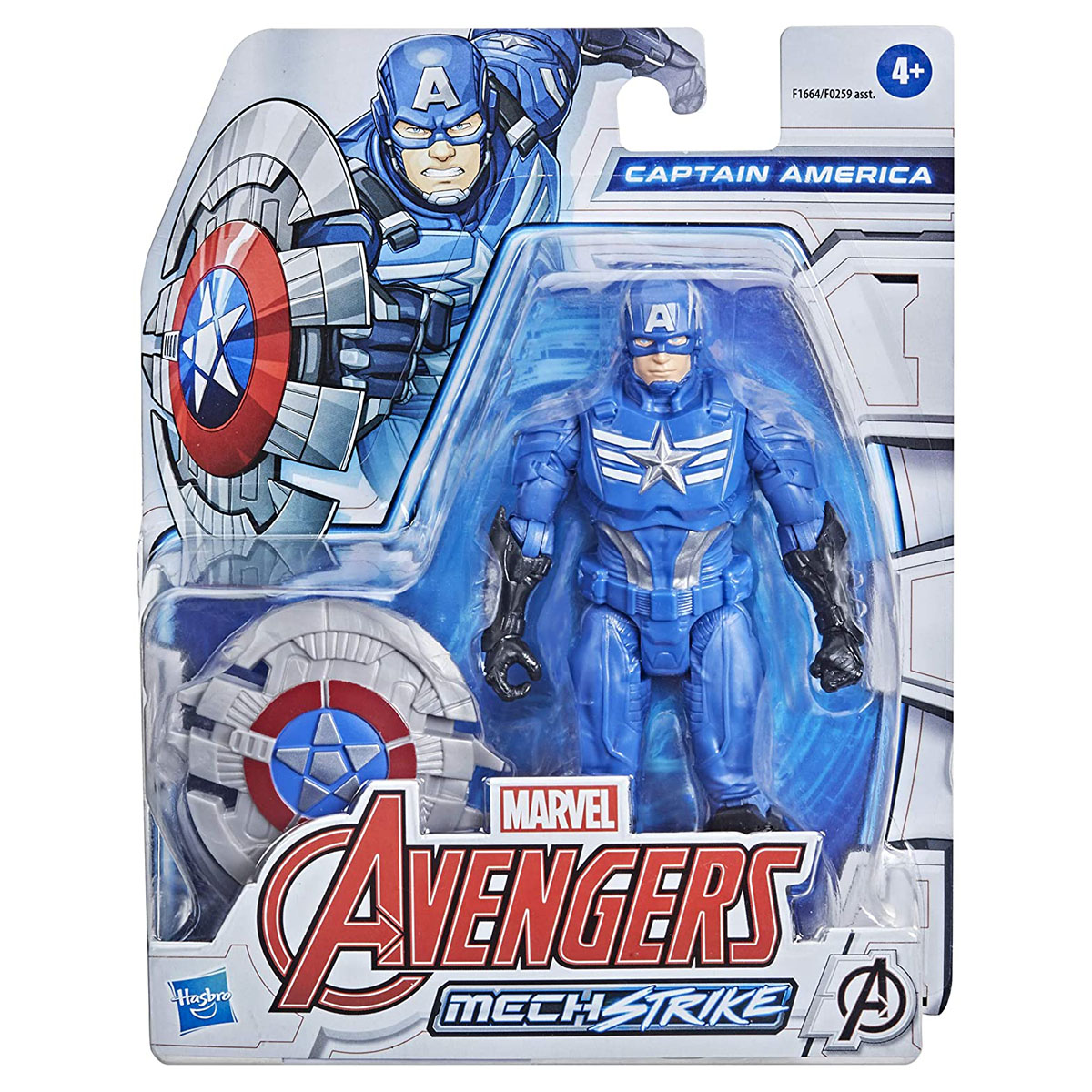 Avengers Mech Strike Figürler - Captain America