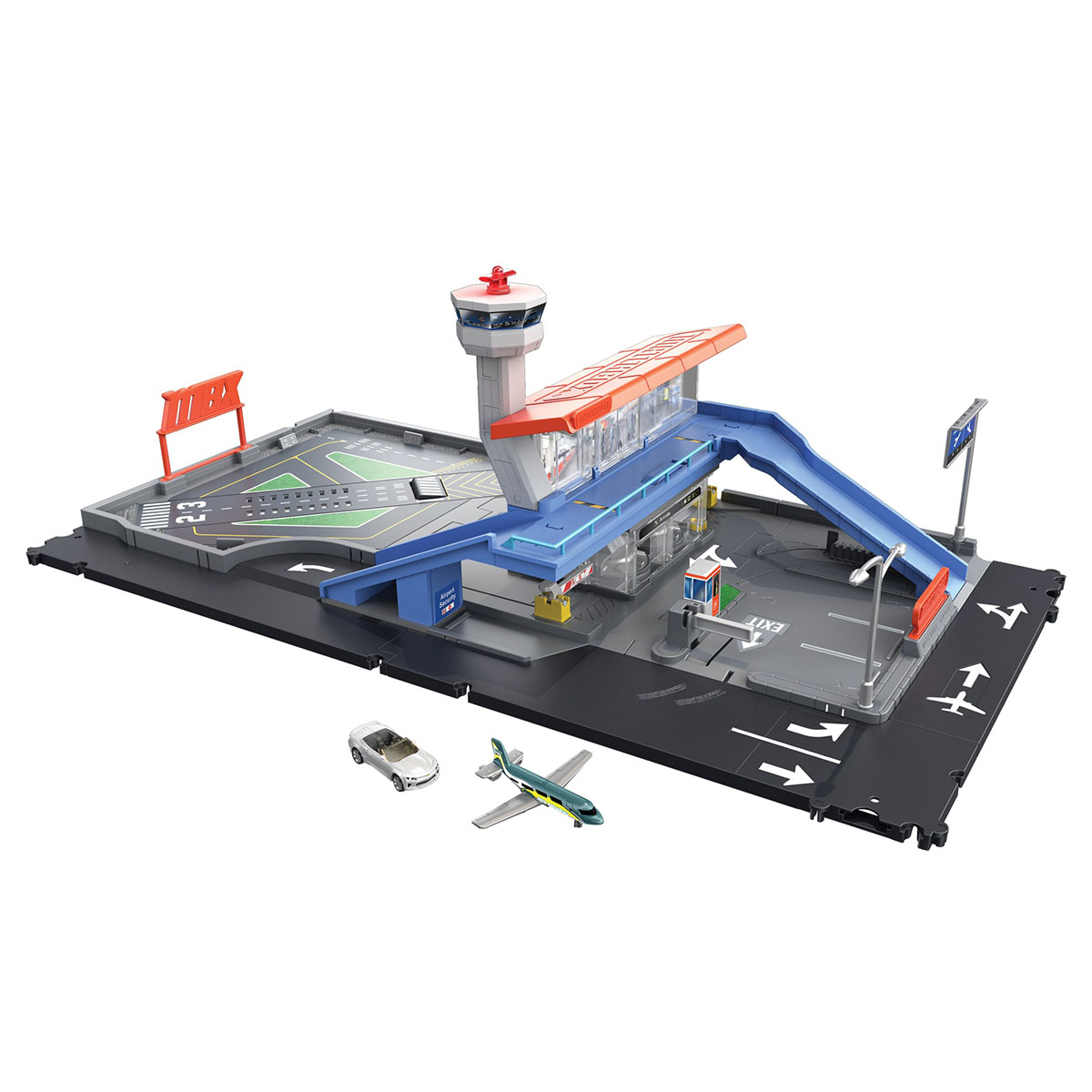 Matchbox Aksiyon Sürücüleri Havaalanı Macerası Oyun Seti