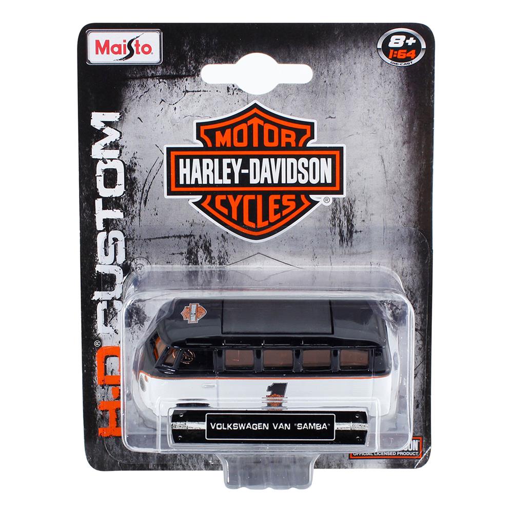 Maisto 1:64 Harley-Davidson Volkswagen Van Samba