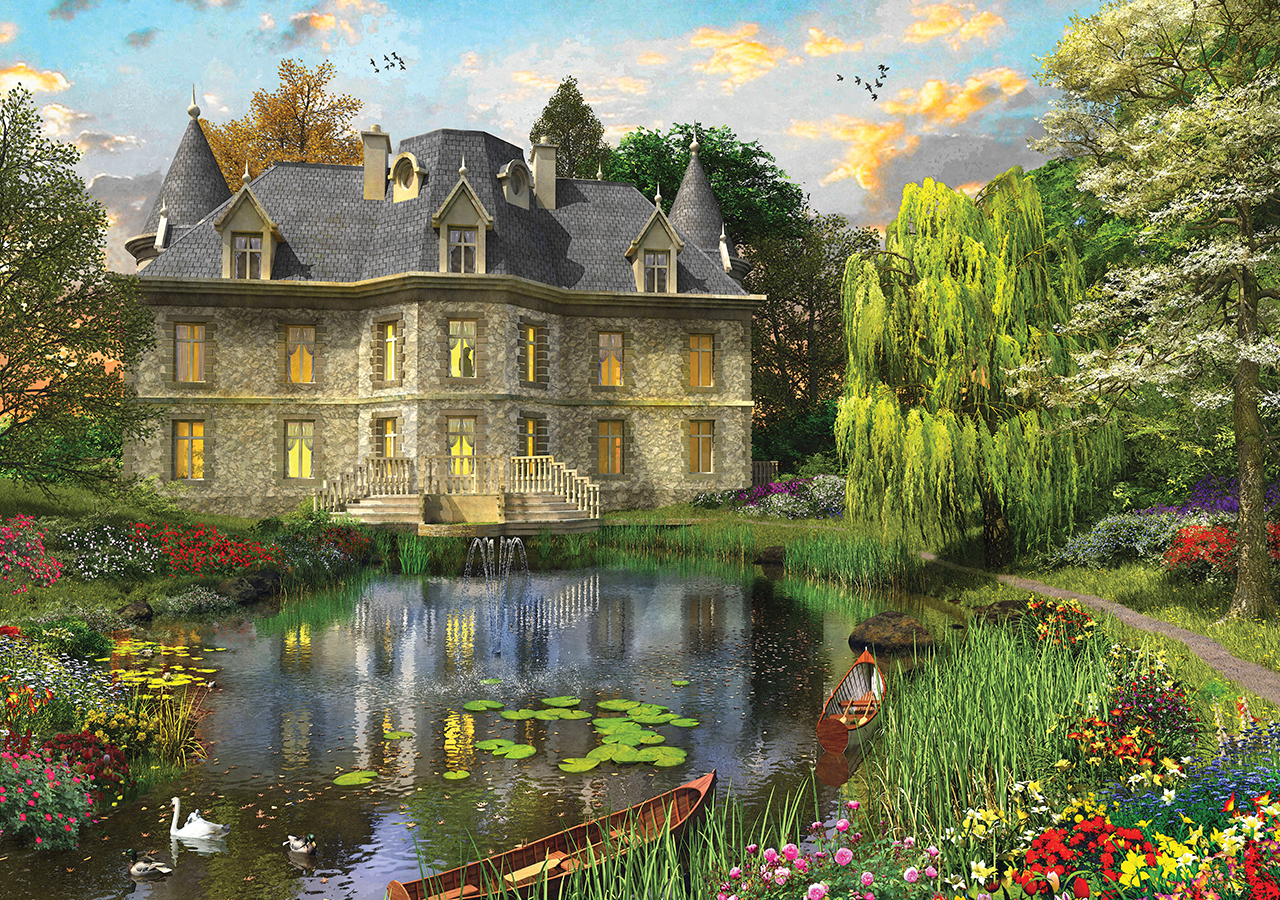 KS Puzzle Mansion Lake 1000 Parça