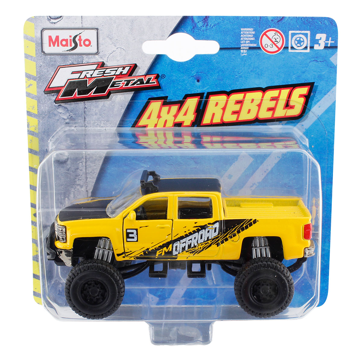 Maisto Fresh Metal 4X4 Rebels Araçlar Model 3
