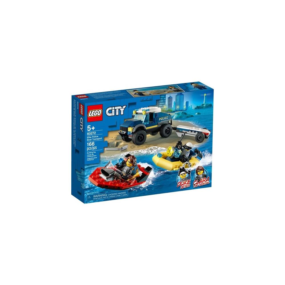 Lego City Elit Polis Tekne Taşıma Aracı 60272
