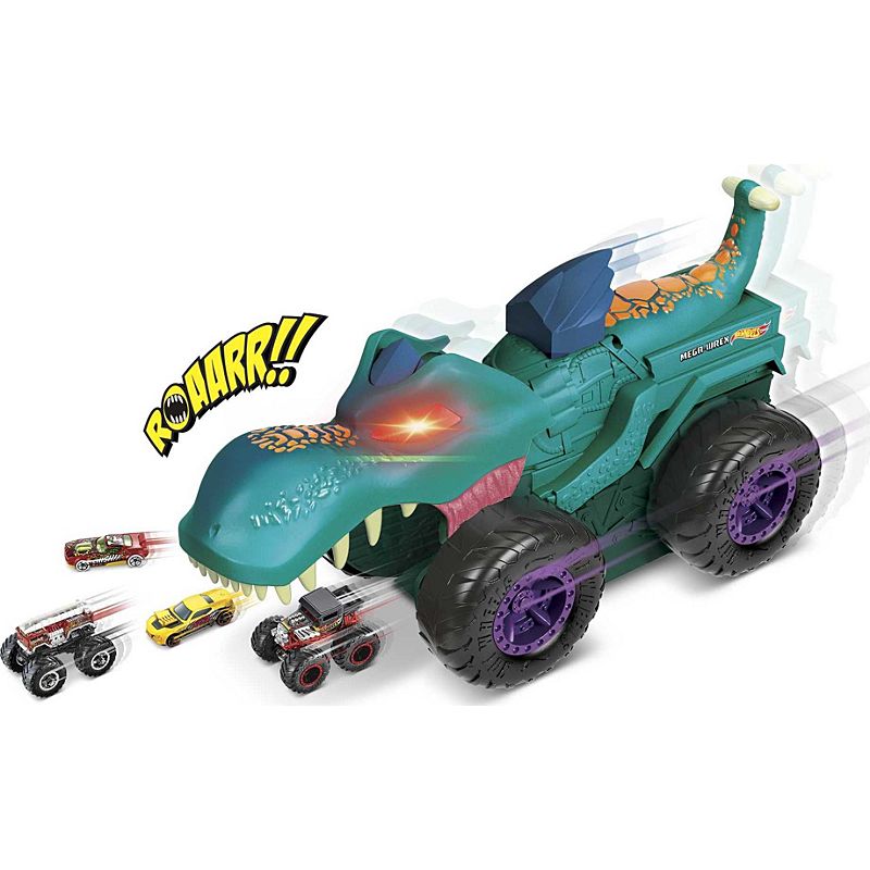 Hot Wheels Monster Trucks Car Chompin' Mega-Wrex Araç