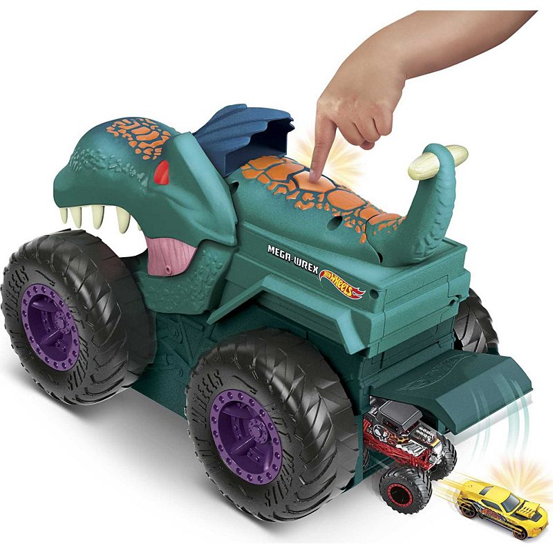 Hot Wheels Monster Trucks Car Chompin' Mega-Wrex Araç