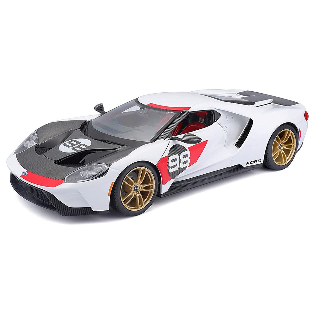 Maisto 1/18 2021 Model Ford GT Heritage Edition