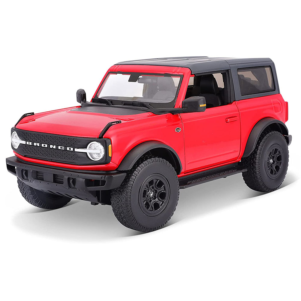 Maisto 1/18 2021 Model Ford Bronco Wildtrak Kırmızı