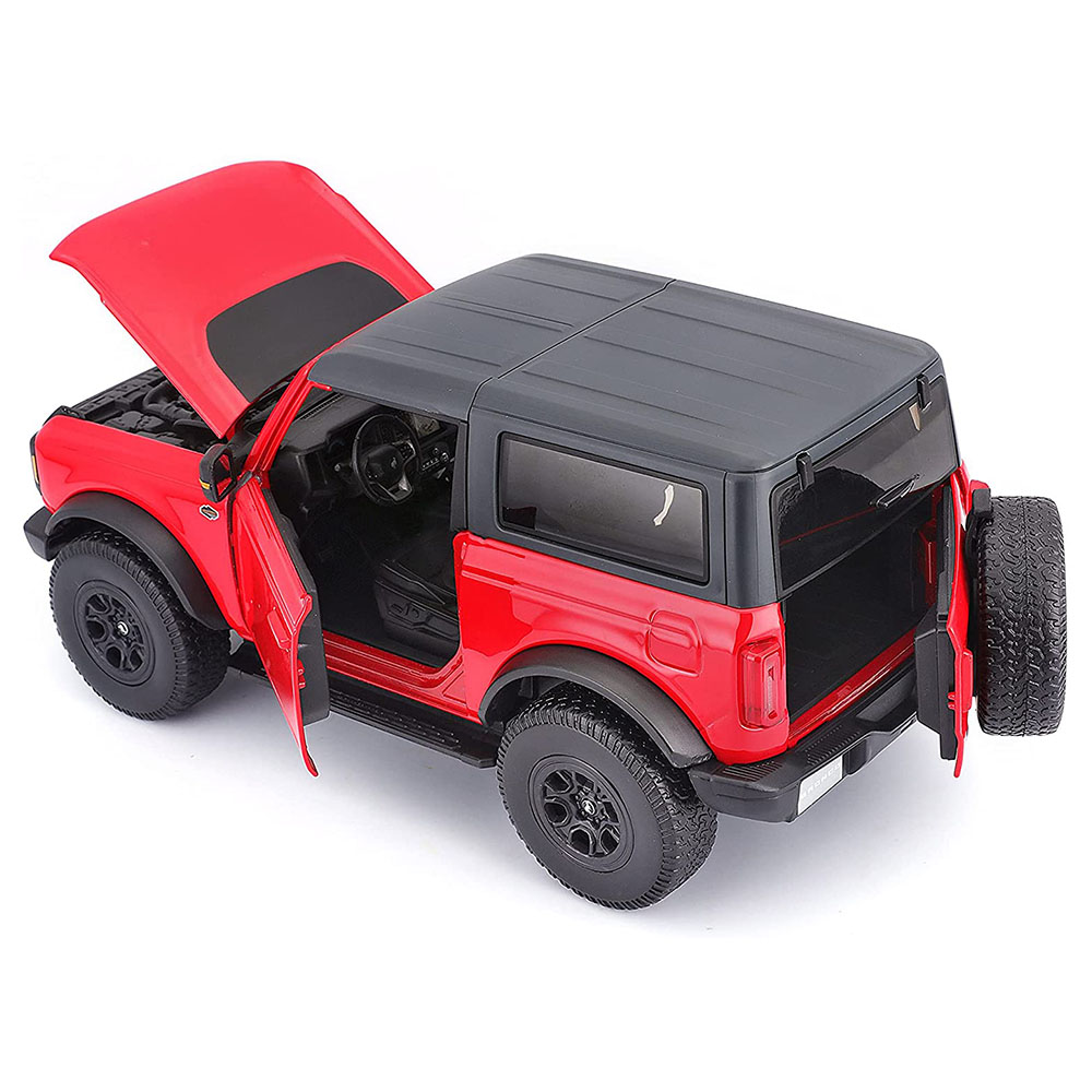Maisto 1/18 2021 Model Ford Bronco Wildtrak Kırmızı