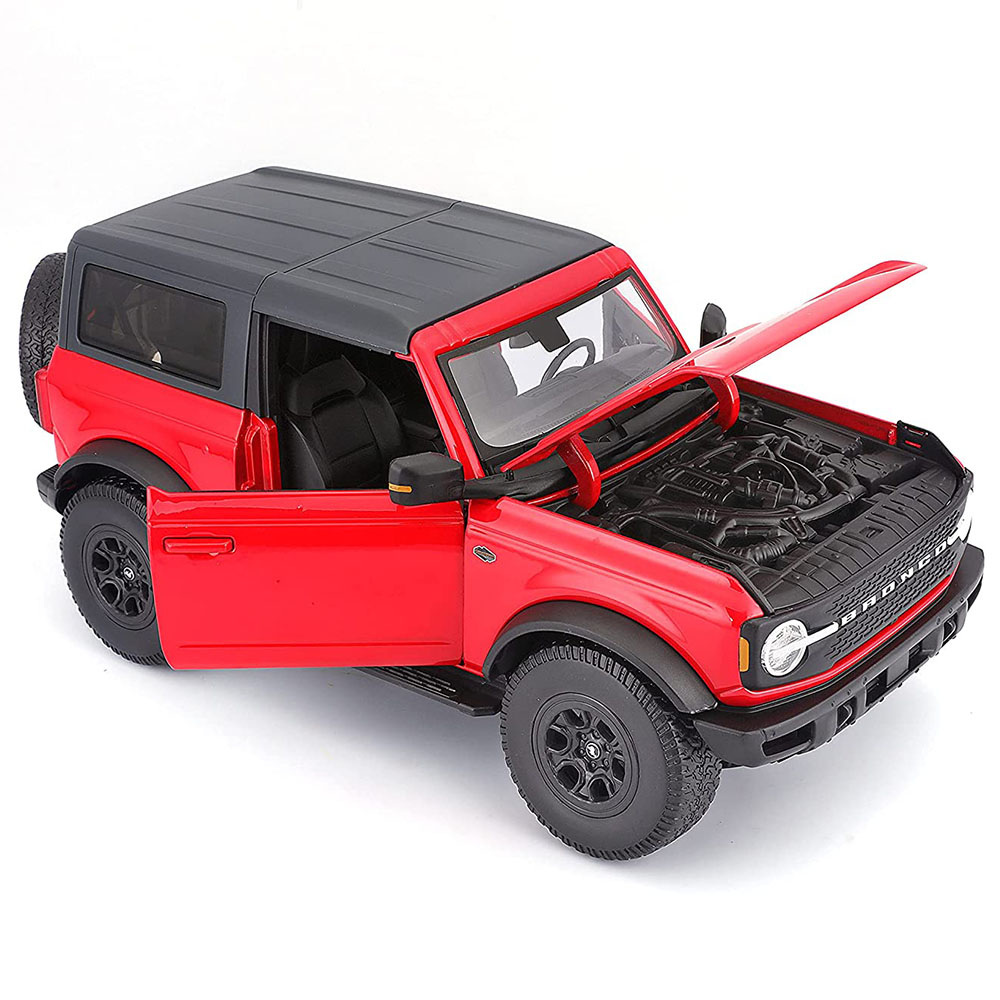 Maisto 1/18 2021 Model Ford Bronco Wildtrak Kırmızı