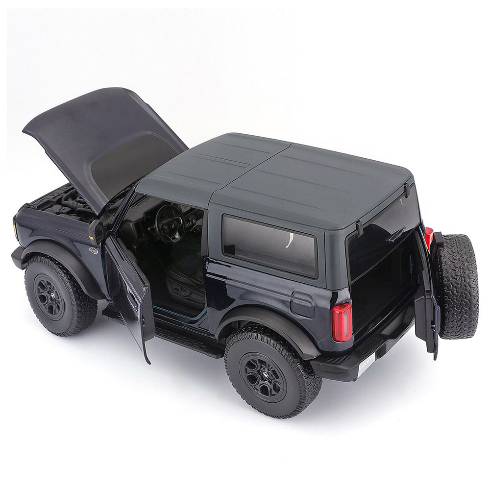 Maisto 1/18 2021 Model Ford Bronco Wildtrak Siyah