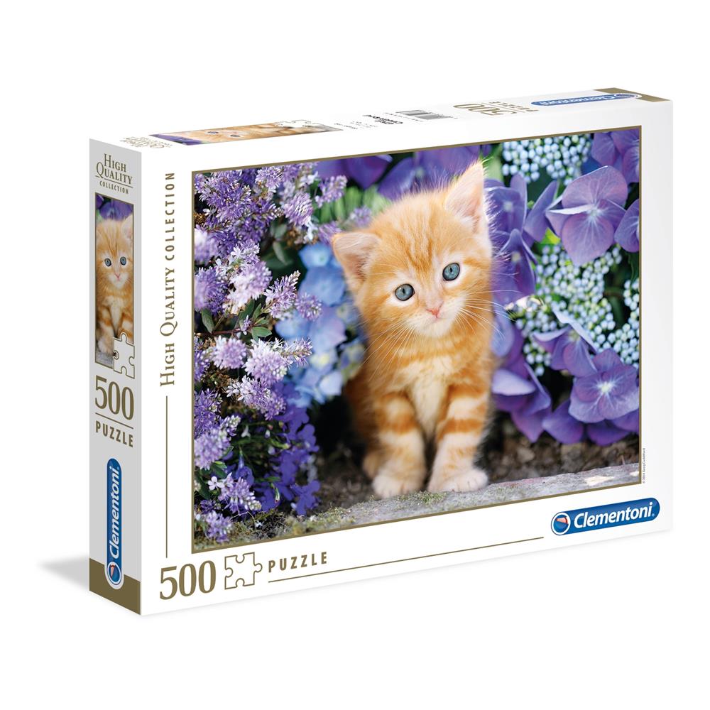 Clementoni 500 Parça Ginger Cat Yetişkin Puzzle
