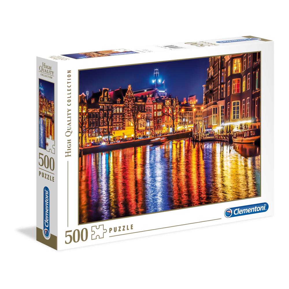 Clementoni 500 Parça Amsterdam Yetişkin Puzzle