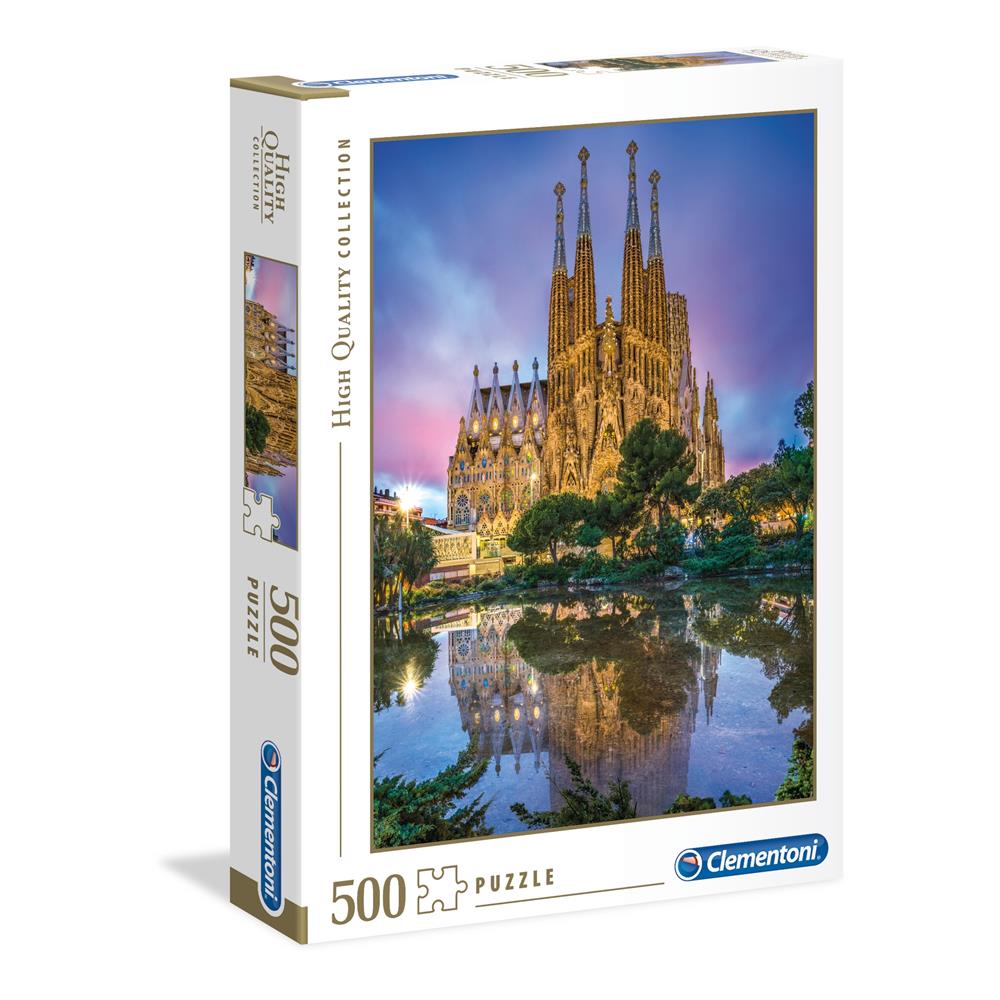 Clementoni 500 Parça Sagrada Familia Yetişkin Puzzle