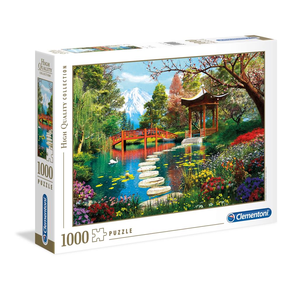 Clementoni1000 Parça Fuji Garden Yetişkin Puzzle