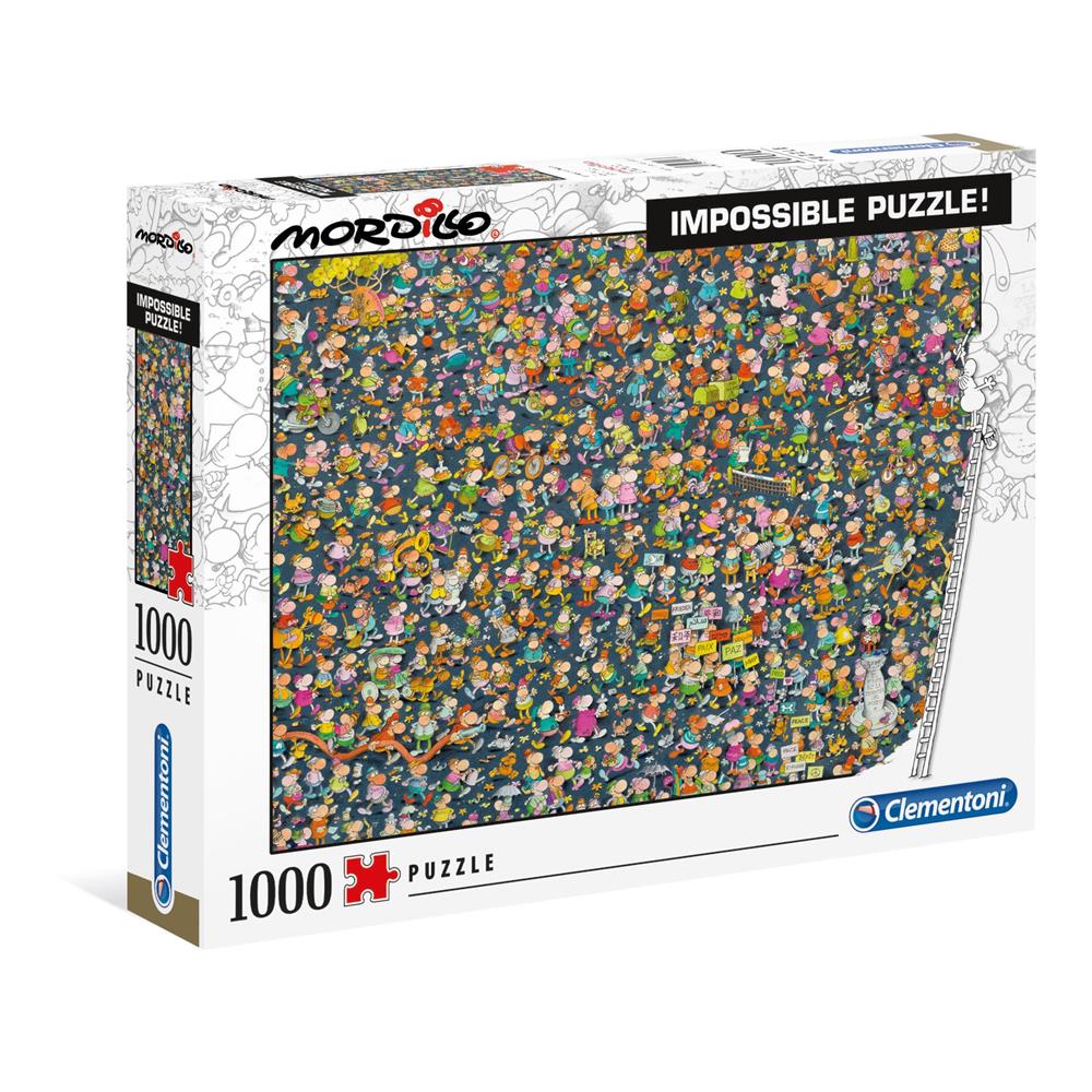 Clementoni 1000 Parça Mordillo Impossible Puzzle