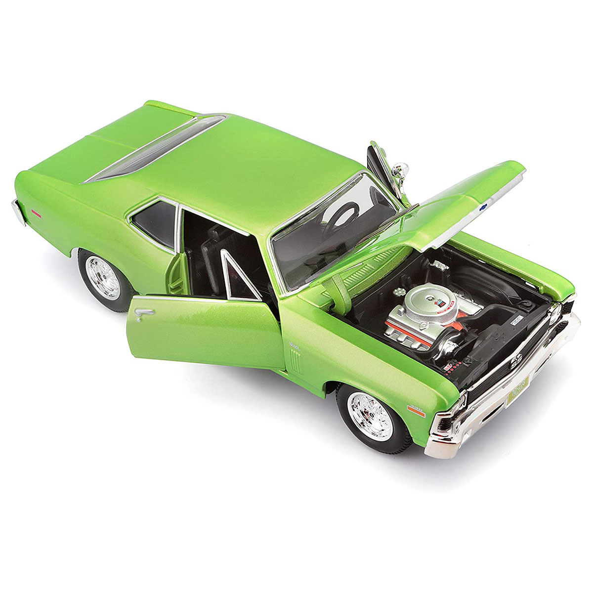 Maisto 1/24 1970 Model Chevrolet Nova SS Yeşil