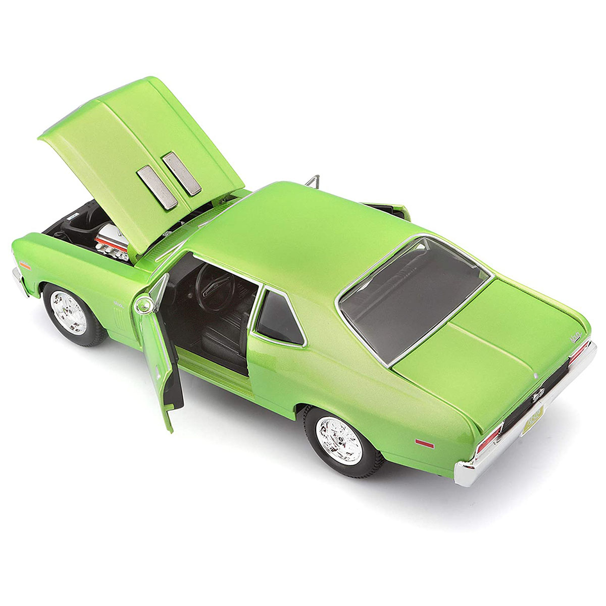 Maisto 1/24 1970 Model Chevrolet Nova SS Yeşil