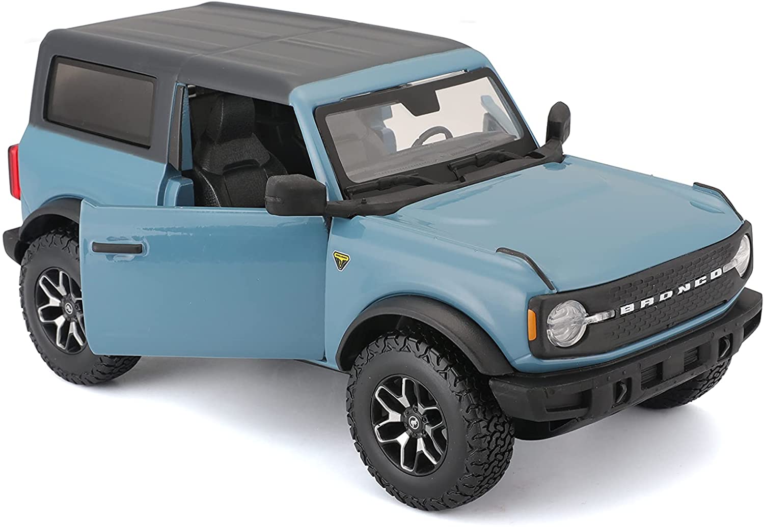 Maisto 1/24 2021 Model Ford Bronco Badlands Mavi