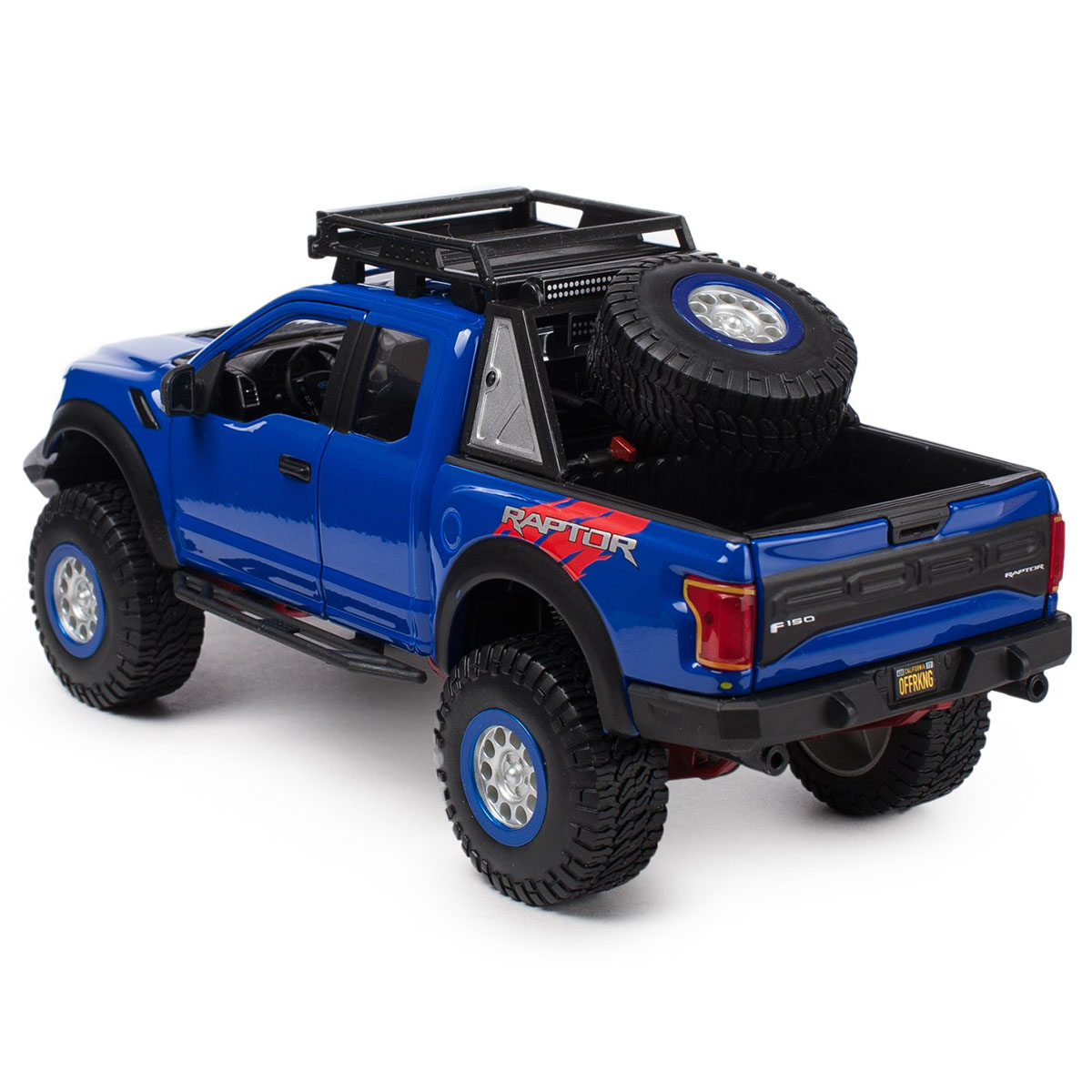Maisto 1/24 2017 Model Ford F-150 Raptor Mavi