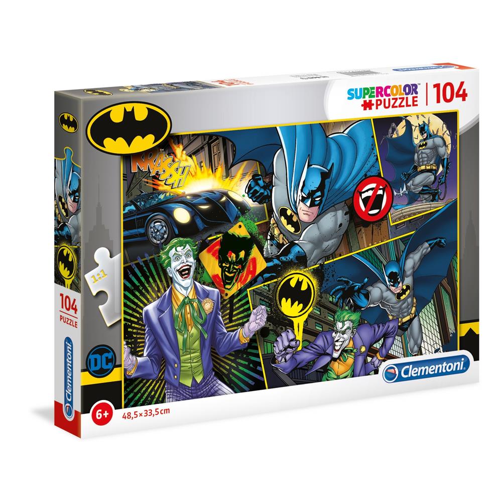 Clementoni 104 Parça Puzzle Batman