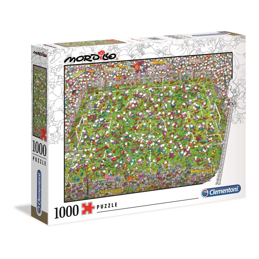 Clementoni 1000 Parça Yetişkin Puzzle Mordillo, The Match