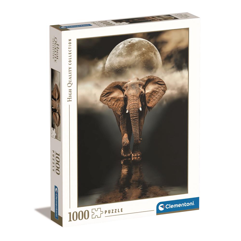 Clementoni 1000 Parça Yetişkin Puzzle Elephant