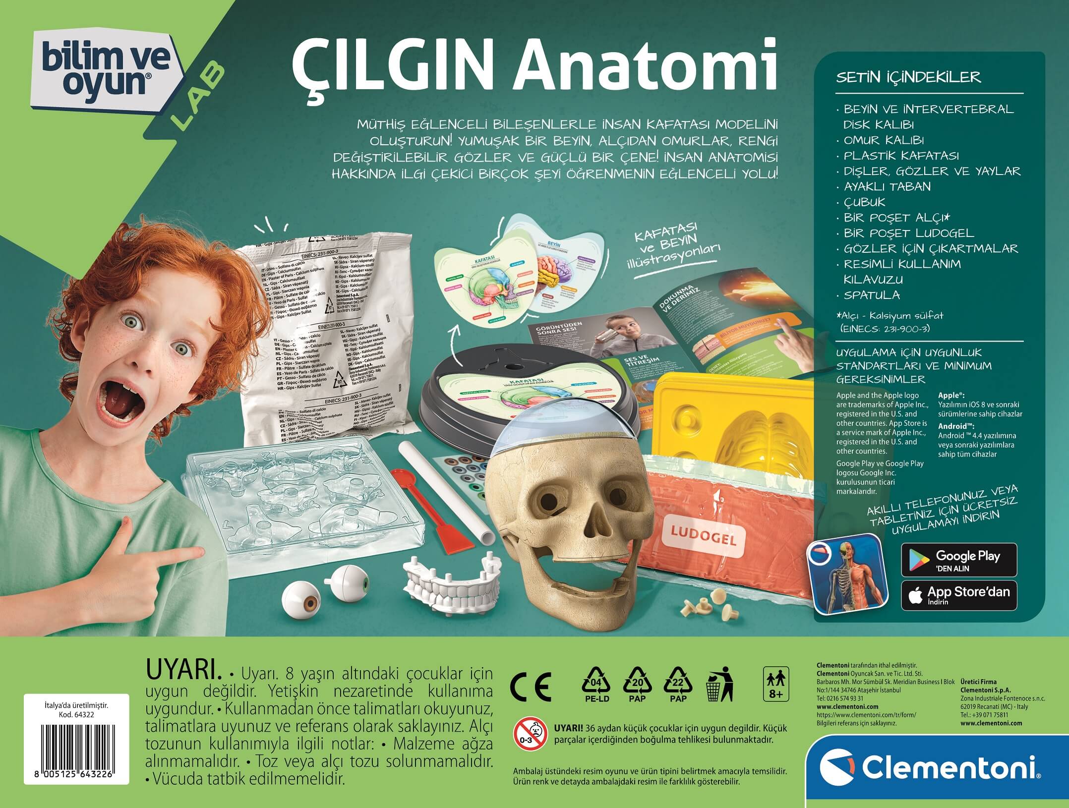 Clementoni Çılgın Anatomi